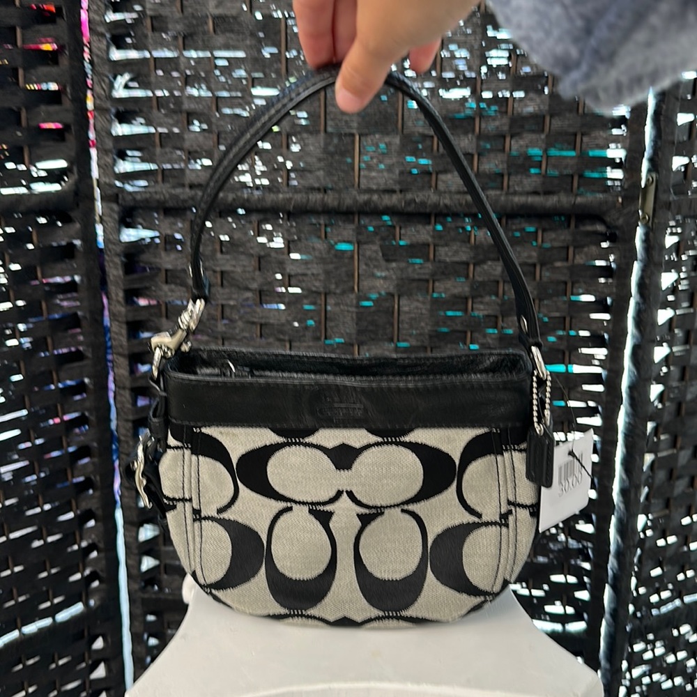 Signature Zoe style Coach bag